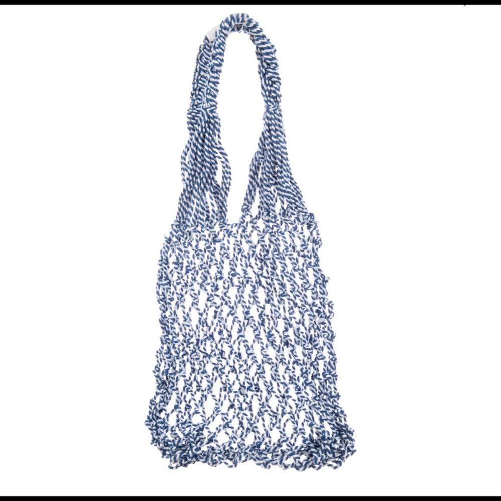 Céline Woven Net Bag